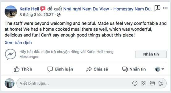 Nam Du View Guest House Екстериор снимка